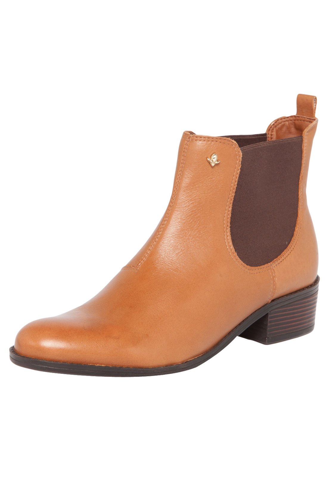 bota chelsea cravo e canela
